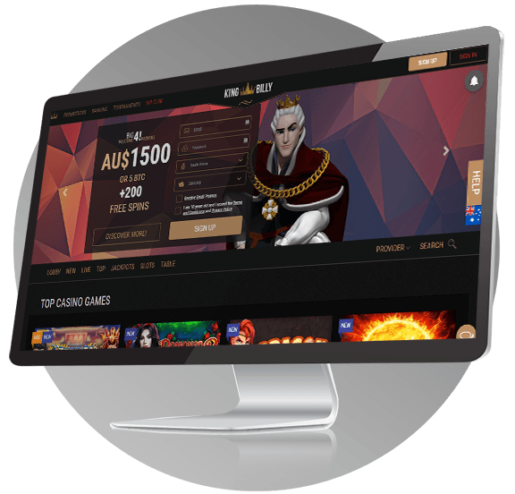 King Billy Casino Design