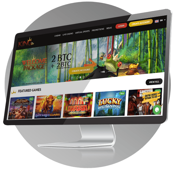 Kingbit Casino Design