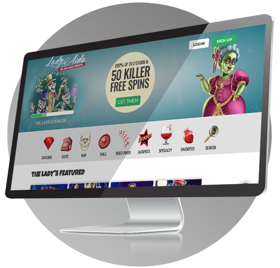 Lady Aida Casino Design