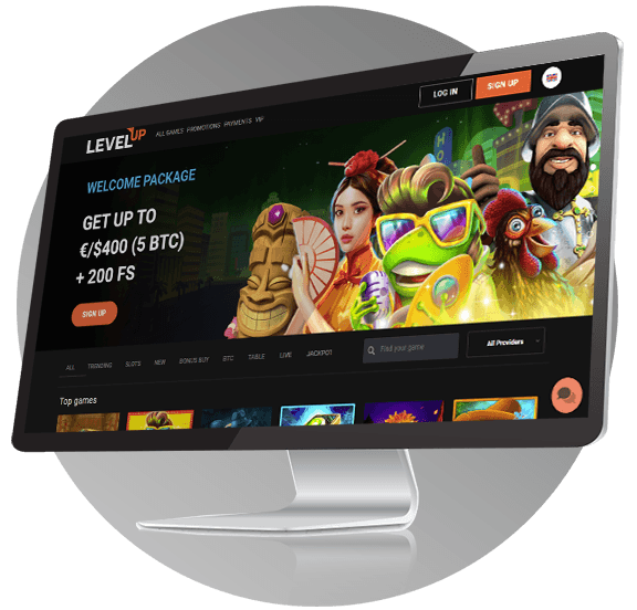 LevelUp Casino Design