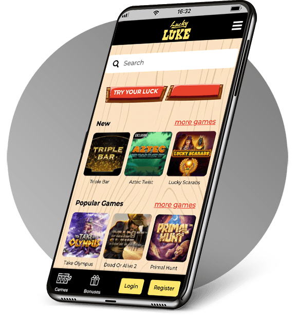 LuckyLuke Mobile Casino