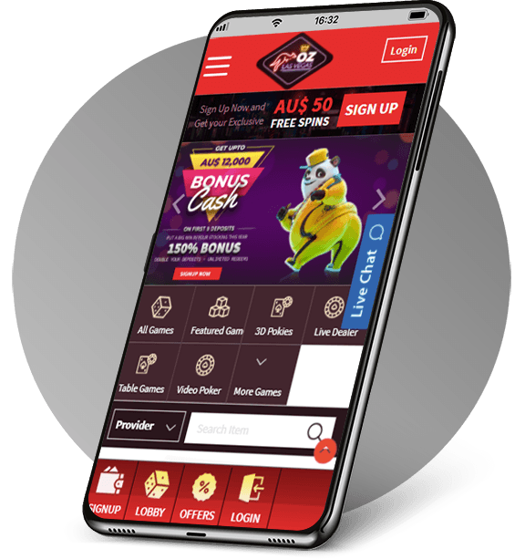 Ozlasvegas Mobile Casino