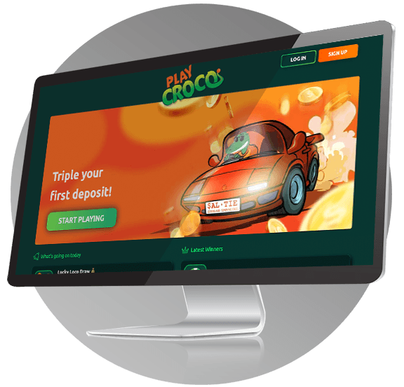 PlayCroco Casino Design