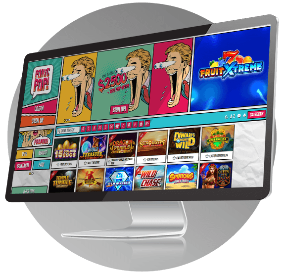 Pokie Pop Casino Design