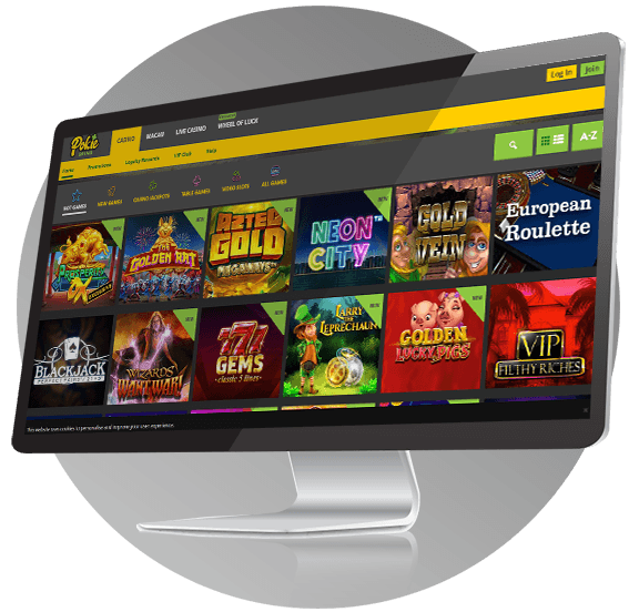 Pokie Spins Casino Design