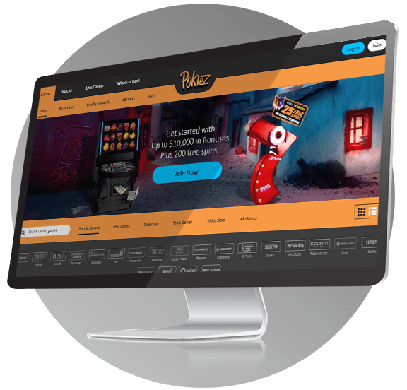 Pokiez Casino Design