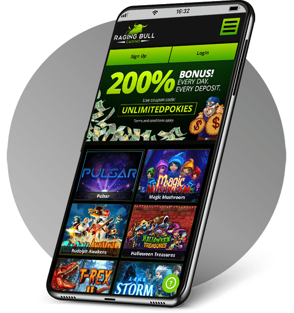 Raging Bull Mobile Casino