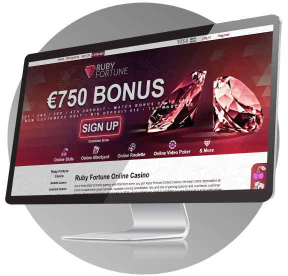 Ruby Fortune Casino Design