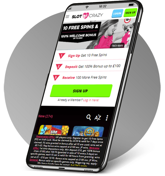 Slot Crazy Mobile Casino