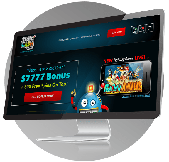 Sloto Cash Casino Design