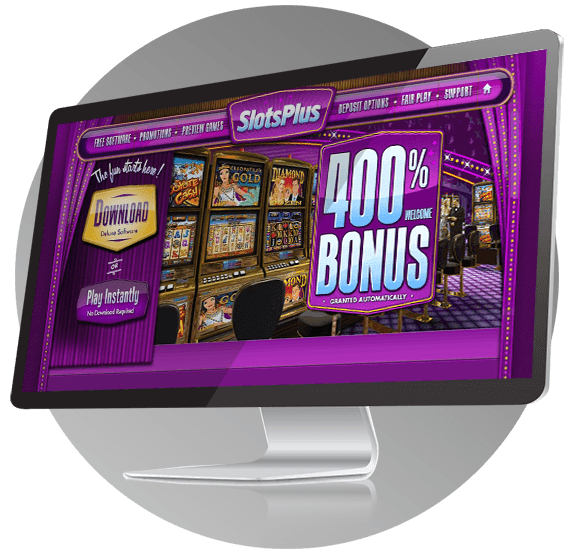 SlotsPlus Casino Design