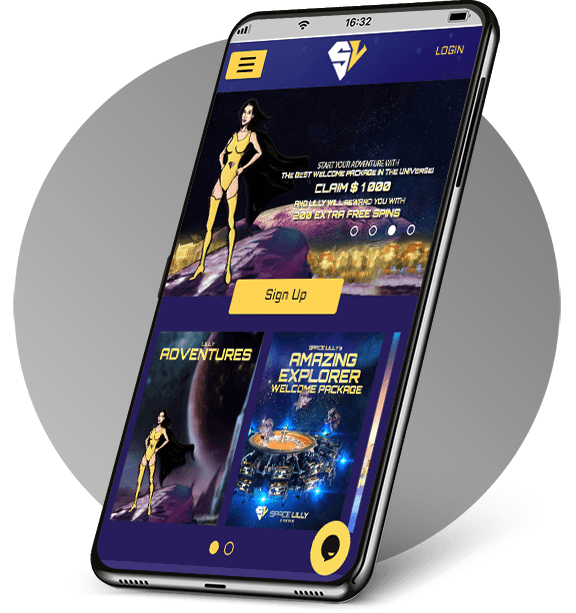 Space Lilly Mobile Casino