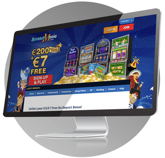 ScratchMania Casino Design