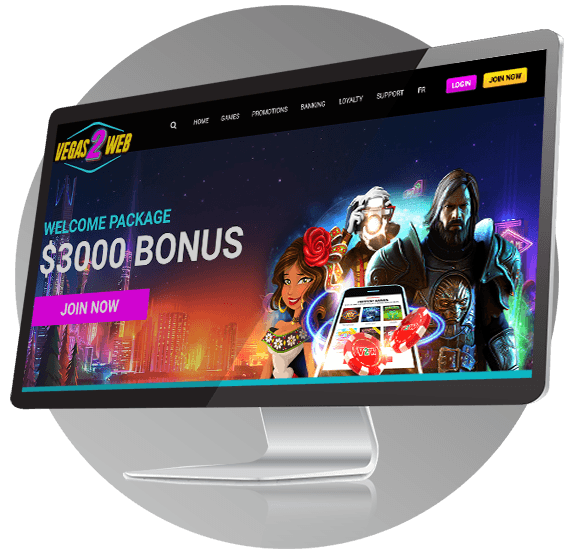 Vegas2Web Casino Design