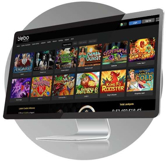Yebo Casino Design