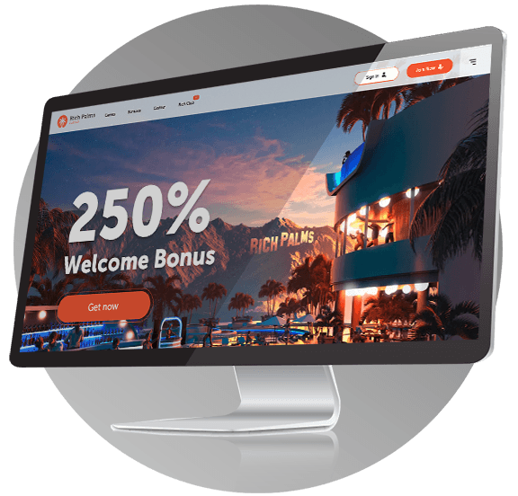 Rich Palms Casino Site in Desktop