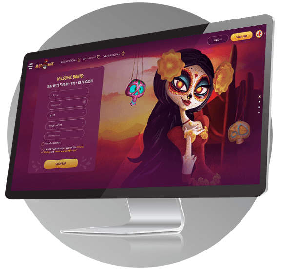 SlotVibe Casinos site design