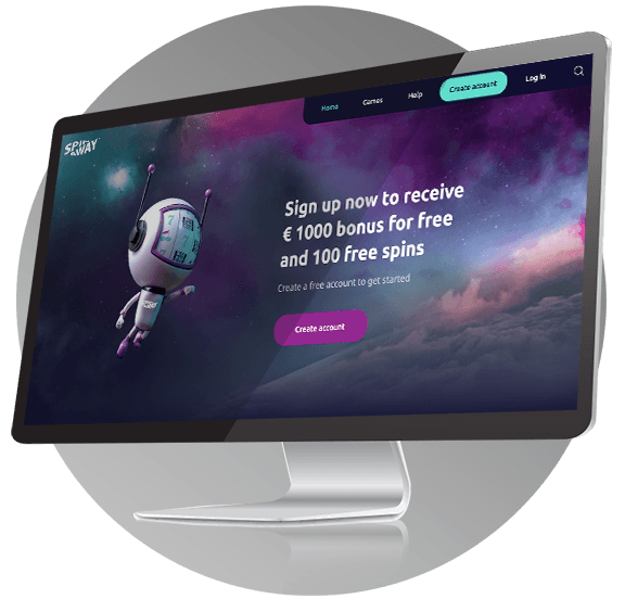 SpinAway casino site design