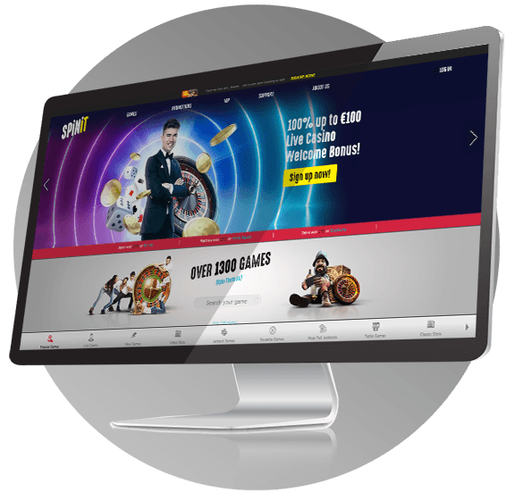 Spinit Casino Design