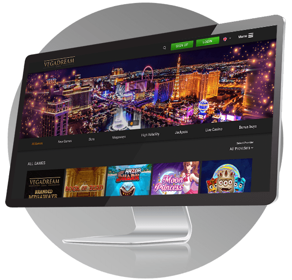 VegaDream casino Design