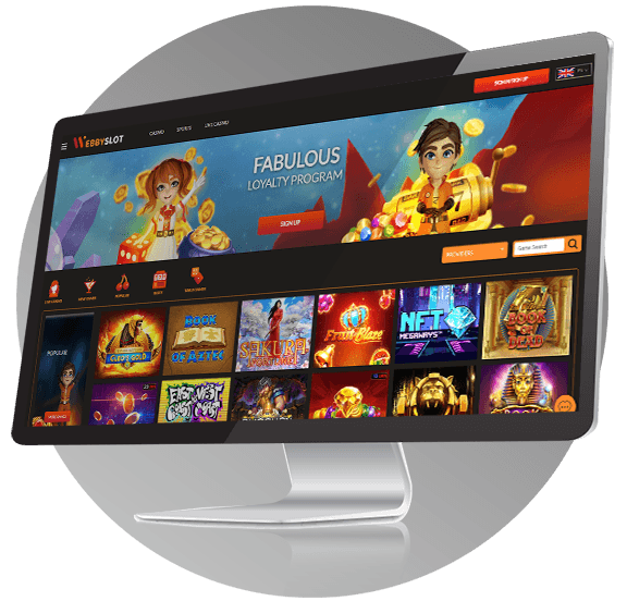 Webby Slot Casino Design